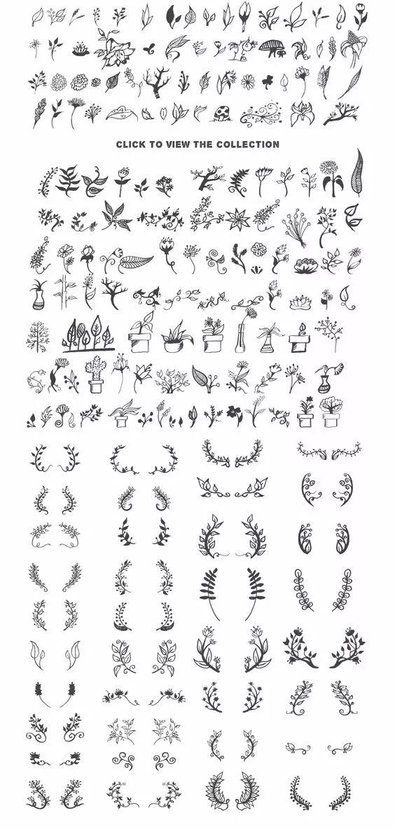 1000+例线描简笔画素材，想画什么有什么-49.jpg