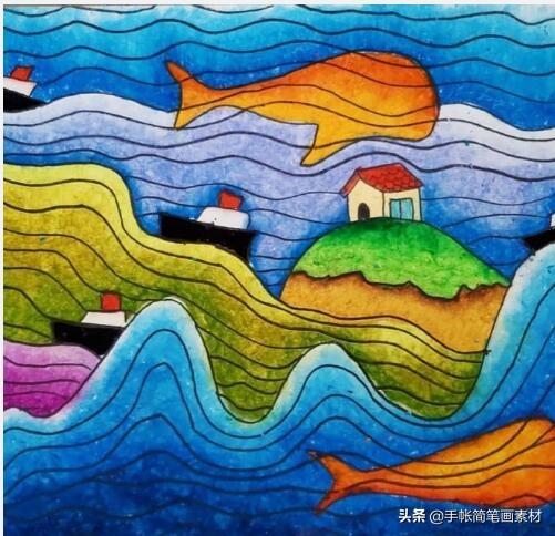 一组漂亮的儿童画~喜欢收藏-7.jpg