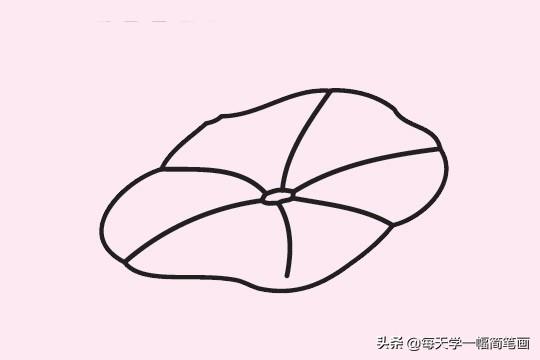 每天学一幅简笔画--荷叶简笔画画法步骤图片大全-7.jpg