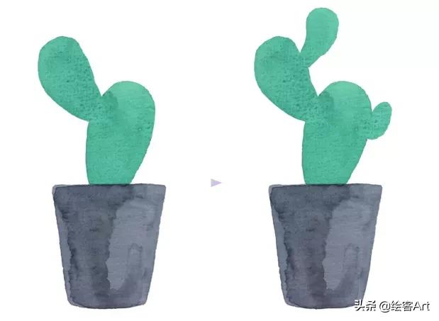 零基础也能轻松get的水彩简笔画~手把手教你画出超萌植物-4.jpg