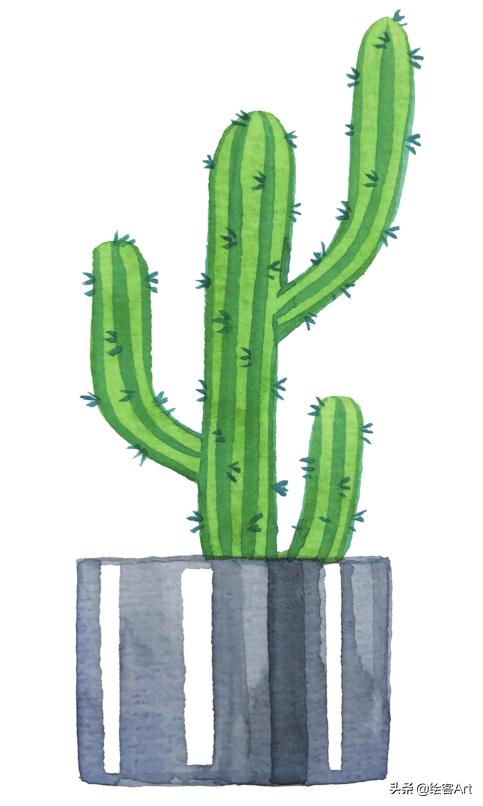 零基础也能轻松get的水彩简笔画~手把手教你画出超萌植物-9.jpg