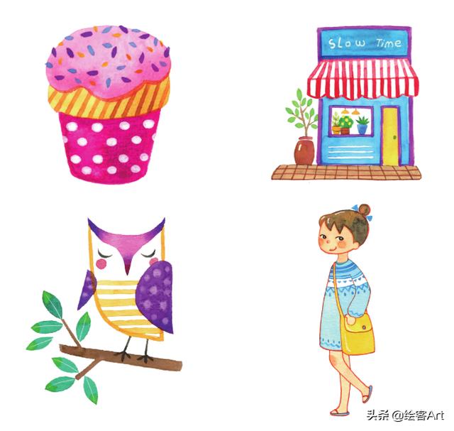 零基础也能轻松get的水彩简笔画~手把手教你画出超萌植物-17.jpg