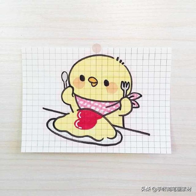 美食萌物插画，简单易学哦-7.jpg