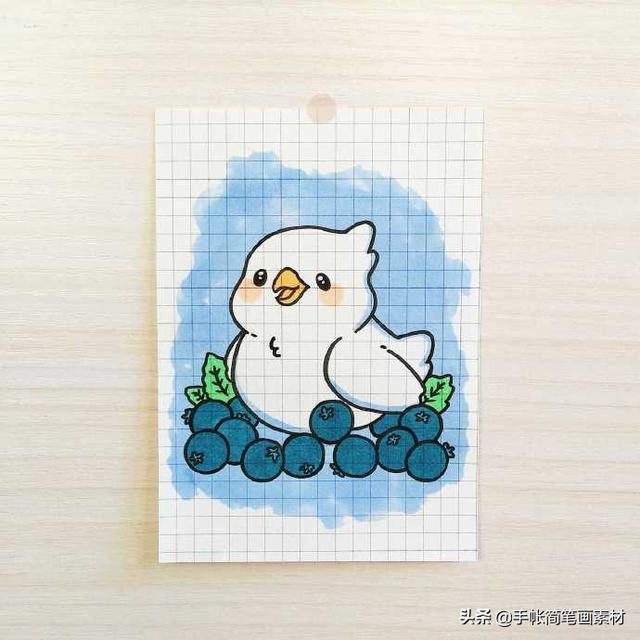 美食萌物插画，简单易学哦-8.jpg