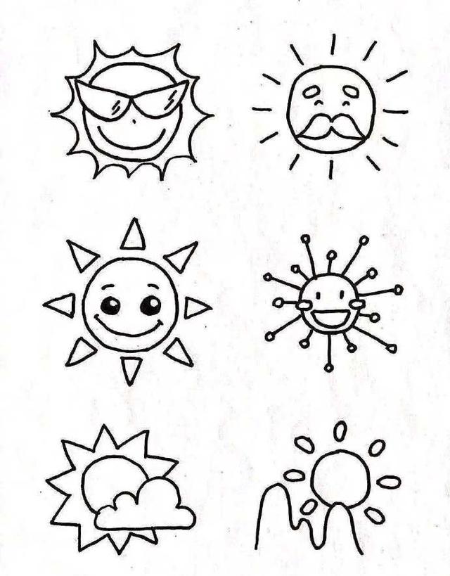 教孩子认识天气，学画可爱又有趣的简笔画-9.jpg