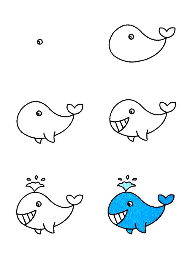 4步就能画各种鱼的简笔画，非常适合零基础入门教程-4.jpg
