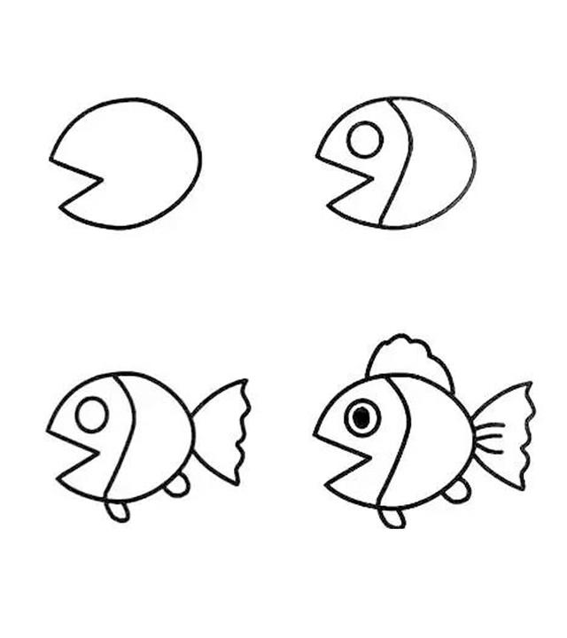 4步就能画各种鱼的简笔画，非常适合零基础入门教程-6.jpg