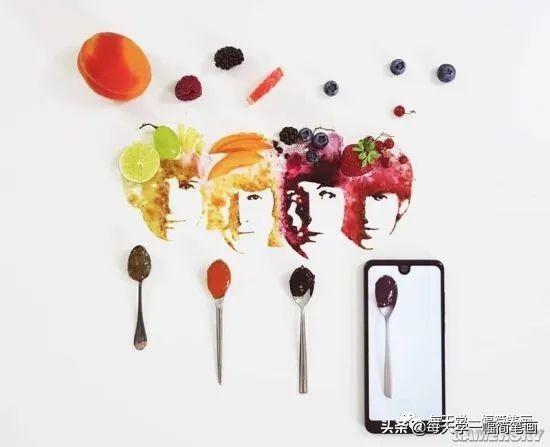 每天学一幅简笔画--她用洒了的食物作画玩出了花-4.jpg