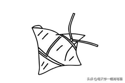 每天学一幅简笔画--粽子简笔画简单画法步骤图片大全-8.jpg
