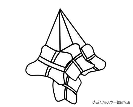 每天学一幅简笔画--粽子简笔画简单画法步骤图片大全-11.jpg