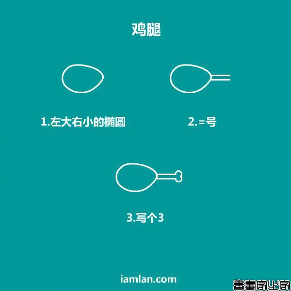 超全的食物简笔画，既可爱又简单，马上教孩子画起来吧-9.jpg
