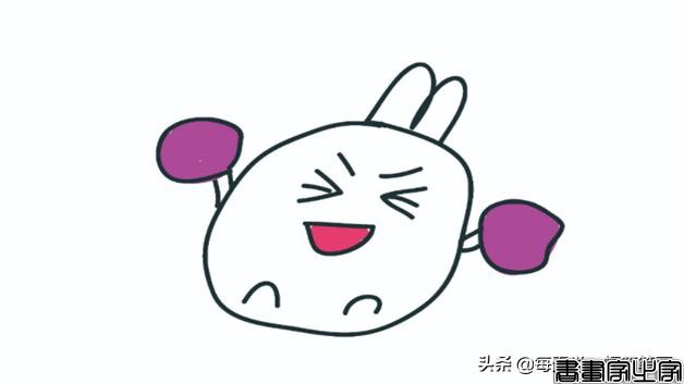 每天学一幅简笔画--加油的简笔画-4.jpg