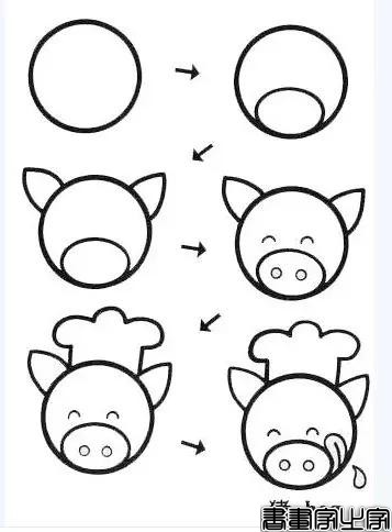 简笔画｜幼儿园简笔画教程大全（100种），果断为孩子收藏！-64.jpg