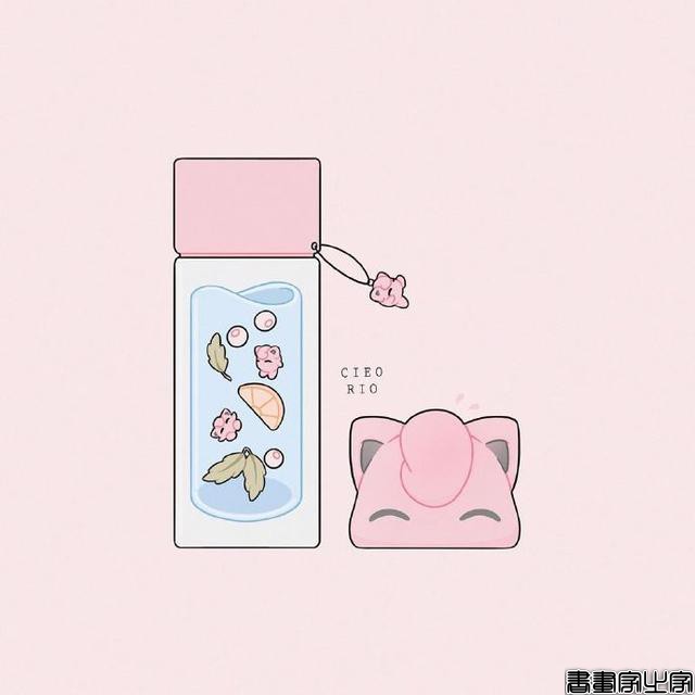 简笔画 | 甜甜的小插画~小容器也有一个世界-8.jpg