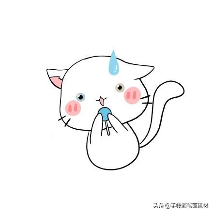 可爱小猫咪简笔画-7.jpg