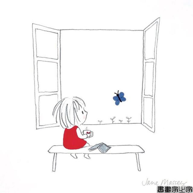 治愈系简笔画人物简笔画-8.jpg