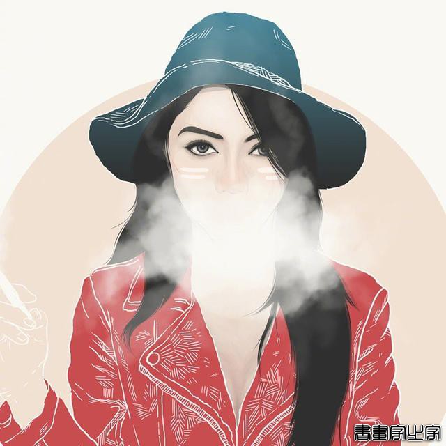 「插画设计」插画师 Yuschav Arly  人物绘画作品-15.jpg