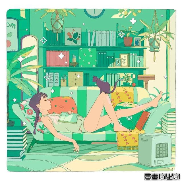 两位日本插画师的“神仙打架”，谁会赢？我更期待她们画中的夏天-7.jpg