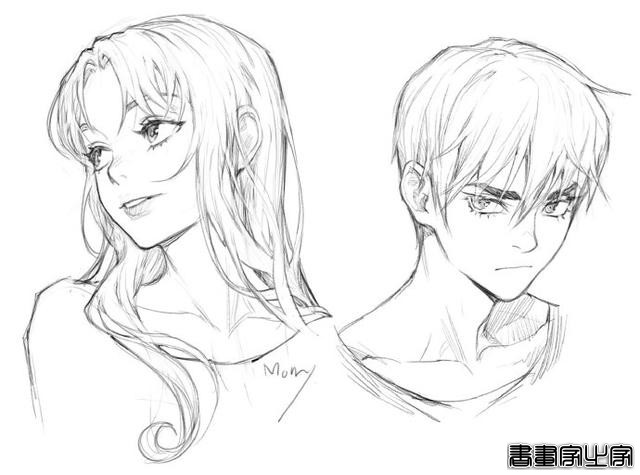 一组插画线稿，拿去参考吧-7.jpg