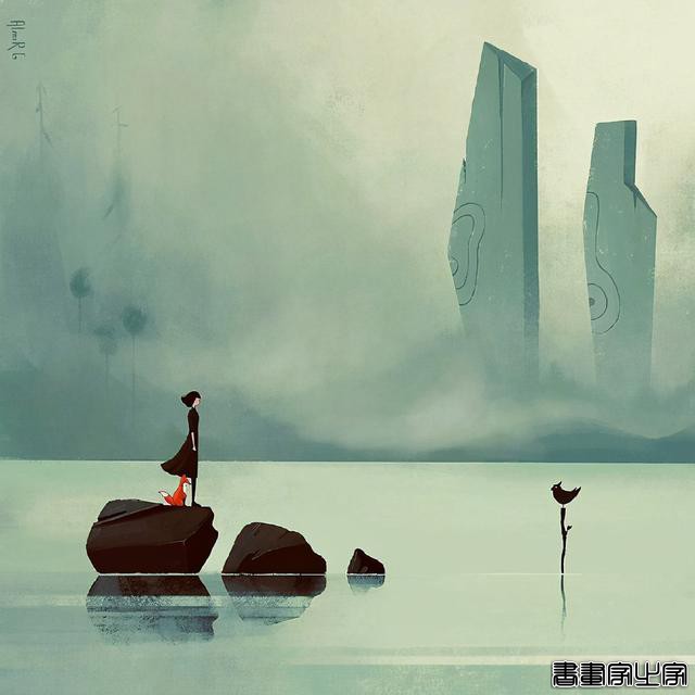 「插画」配色画风超美超治愈的作品-7.jpg