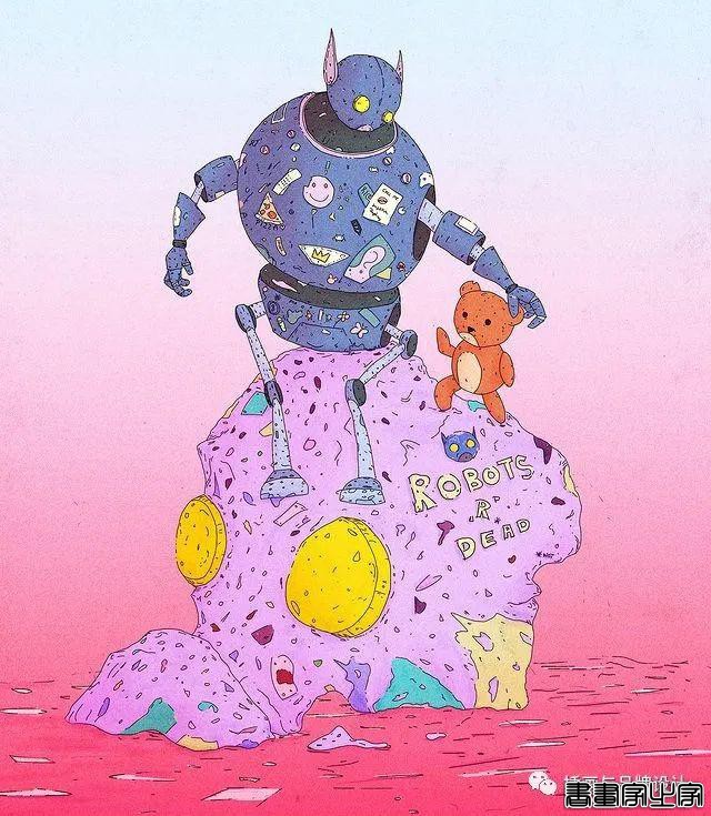 插画丨超现实主义时尚插画，将二次曝光与拼贴和插图融合，带你寻找自然美-5.jpg