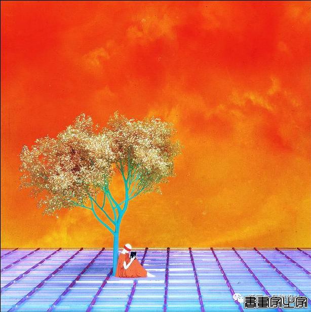 插画丨超现实主义时尚插画，将二次曝光与拼贴和插图融合，带你寻找自然美-33.jpg