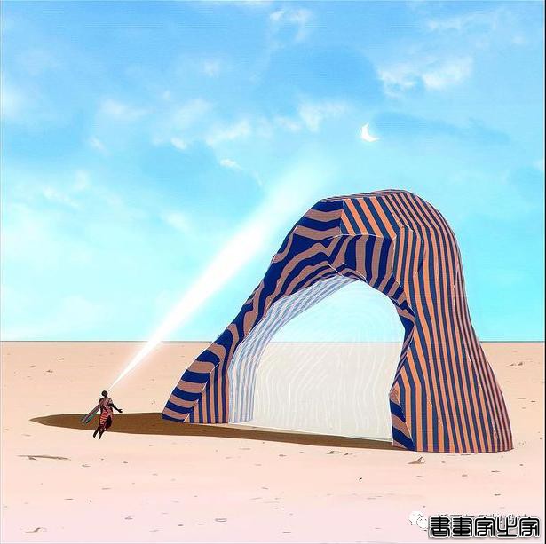 插画丨超现实主义时尚插画，将二次曝光与拼贴和插图融合，带你寻找自然美-40.jpg