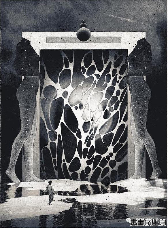 插画丨超现实主义时尚插画，将二次曝光与拼贴和插图融合，带你寻找自然美-47.jpg
