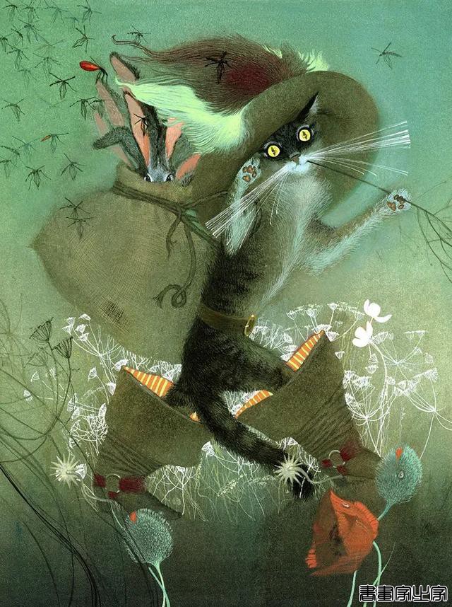 灰暗系色调的童话插画-21.jpg