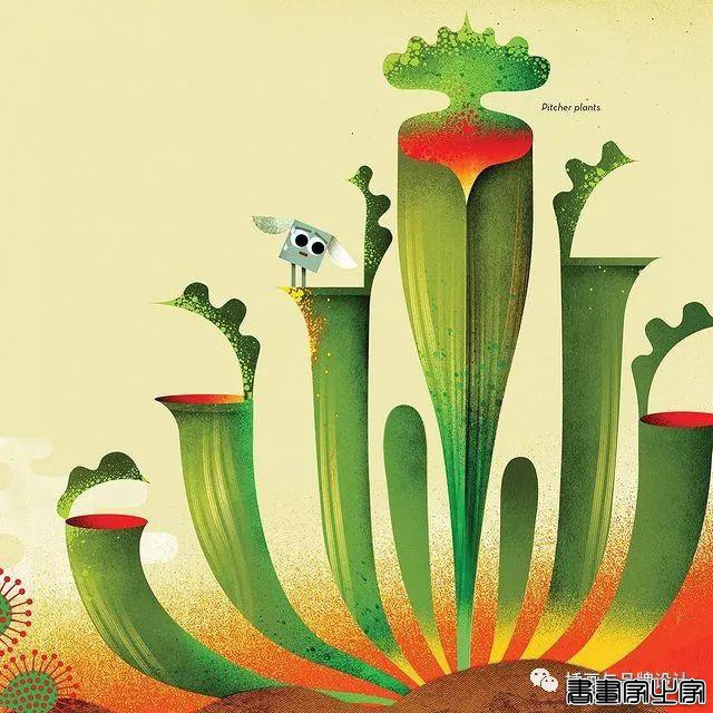 插画丨带你领略丝丝入扣的视觉之旅，多彩的形状简单有趣的造型-9.jpg