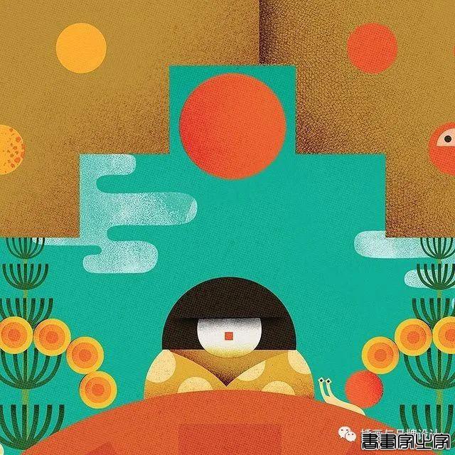 插画丨带你领略丝丝入扣的视觉之旅，多彩的形状简单有趣的造型-22.jpg