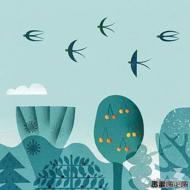插画丨带你领略丝丝入扣的视觉之旅，多彩的形状简单有趣的造型-33.jpg