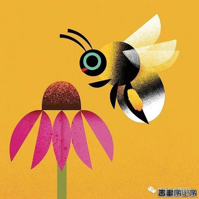 插画丨带你领略丝丝入扣的视觉之旅，多彩的形状简单有趣的造型-41.jpg