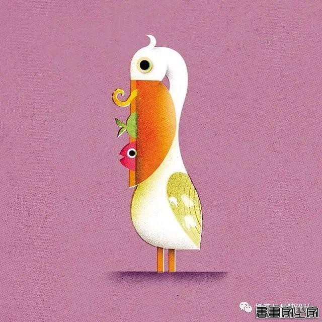 插画丨带你领略丝丝入扣的视觉之旅，多彩的形状简单有趣的造型-44.jpg