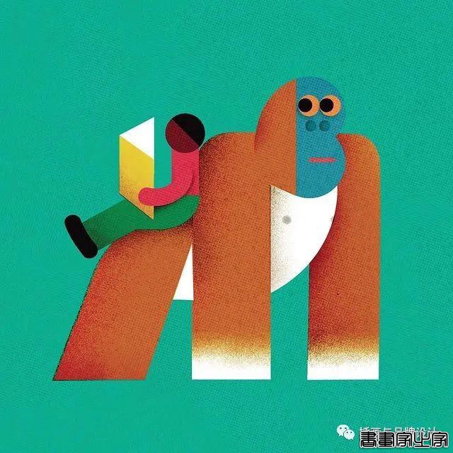 插画丨带你领略丝丝入扣的视觉之旅，多彩的形状简单有趣的造型-48.jpg
