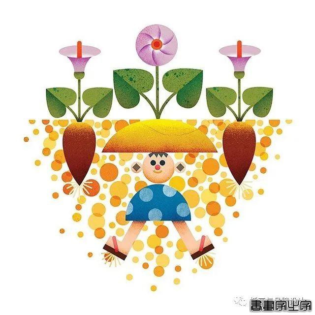 插画丨带你领略丝丝入扣的视觉之旅，多彩的形状简单有趣的造型-53.jpg