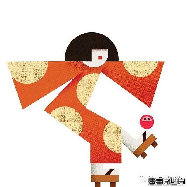 插画丨带你领略丝丝入扣的视觉之旅，多彩的形状简单有趣的造型-55.jpg