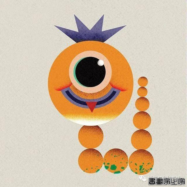 插画丨带你领略丝丝入扣的视觉之旅，多彩的形状简单有趣的造型-58.jpg