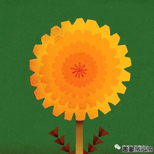 插画丨带你领略丝丝入扣的视觉之旅，多彩的形状简单有趣的造型-60.jpg