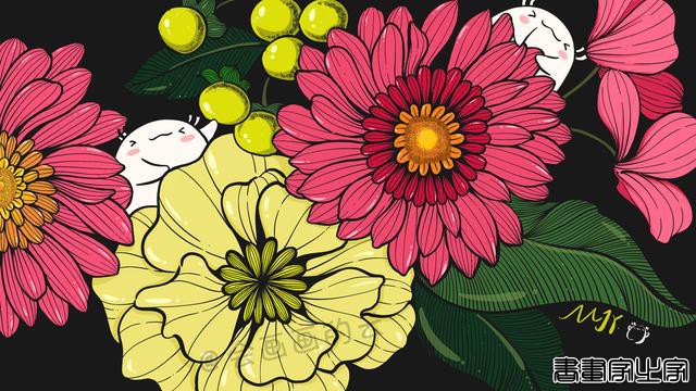 手绘插画过程图分享，用最简单的线条画出绚丽的画，新手也可以-16.jpg