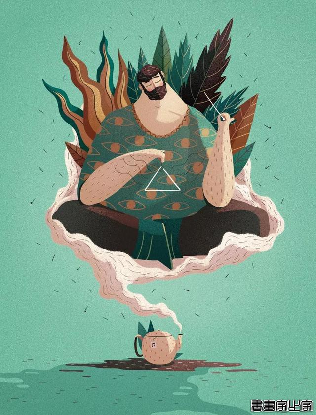 插画设计欣赏！无尽的遐想-4.jpg