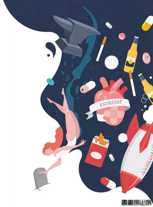 插画设计欣赏！无尽的遐想-21.jpg