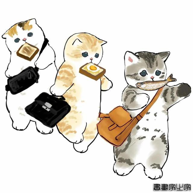 日本插画师靠一组“虐心”的猫咪插画，走红网络，网友：太真实了-7.jpg