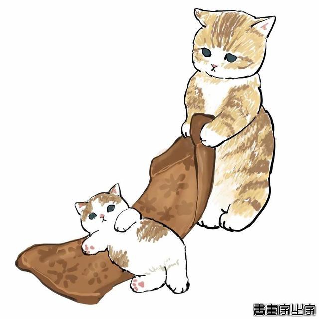 日本插画师靠一组“虐心”的猫咪插画，走红网络，网友：太真实了-51.jpg