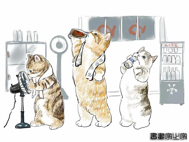 日本插画师靠一组“虐心”的猫咪插画，走红网络，网友：太真实了-60.jpg