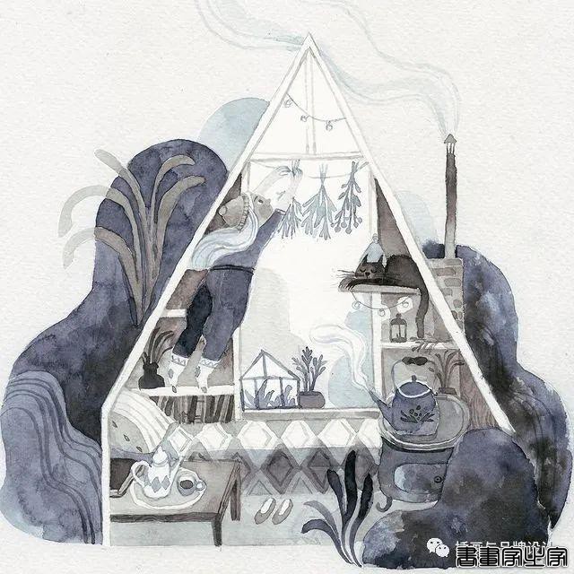 手绘丨插画有上百种的风格，但是能将儿插绘本做到如此美妙难得啊-66.jpg