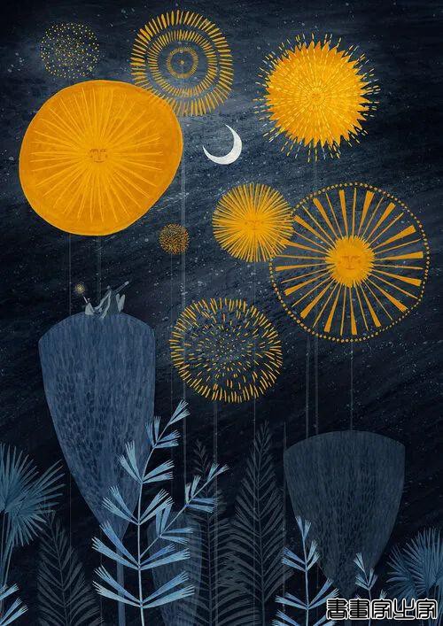 成年人浮躁，这些清新自然的商业插画很治愈-7.jpg