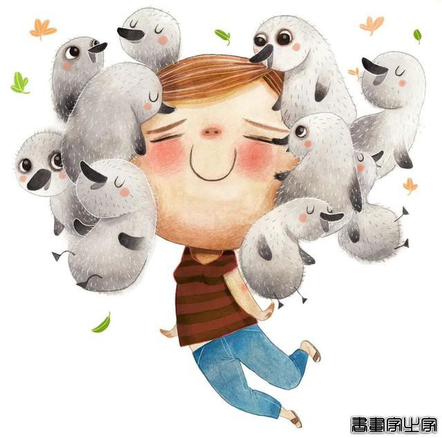 充满童年感／浪漫感的插画设计 好暖心-53.jpg