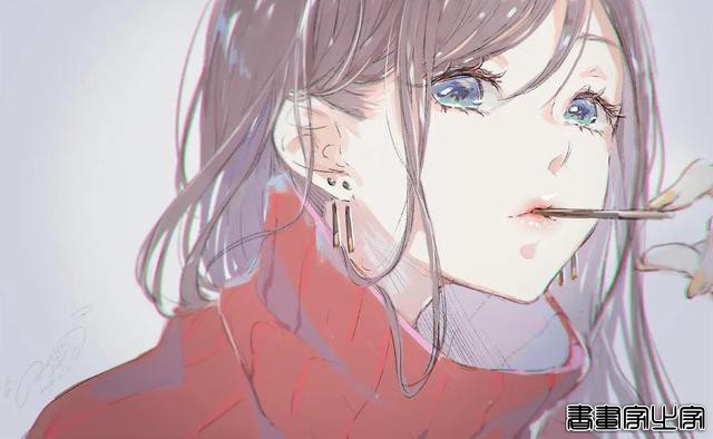 甜美系列的少女插画画师：by.ao_beni ? ??\作品-10.jpg