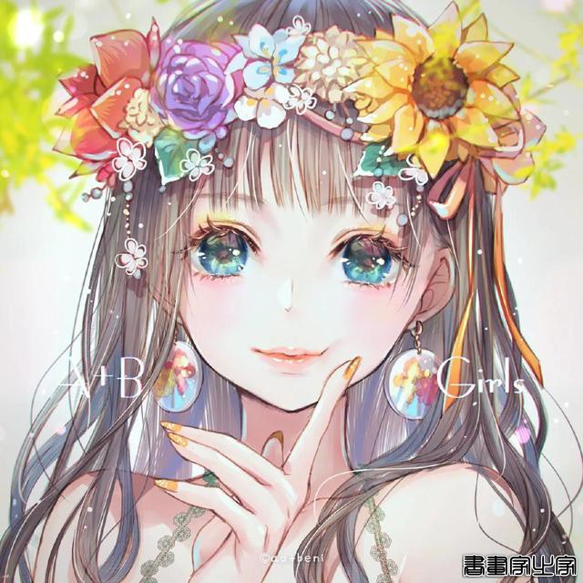 甜美系列的少女插画画师：by.ao_beni ? ??\作品-12.jpg